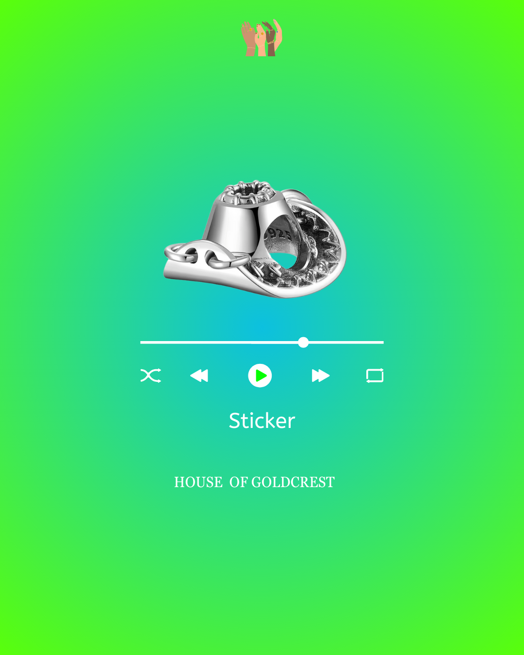 Vinyl Glow (Sticker)