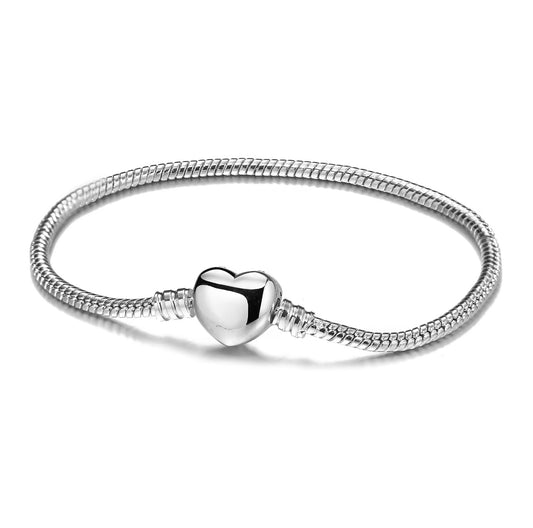 Heart Clasp Bracelet